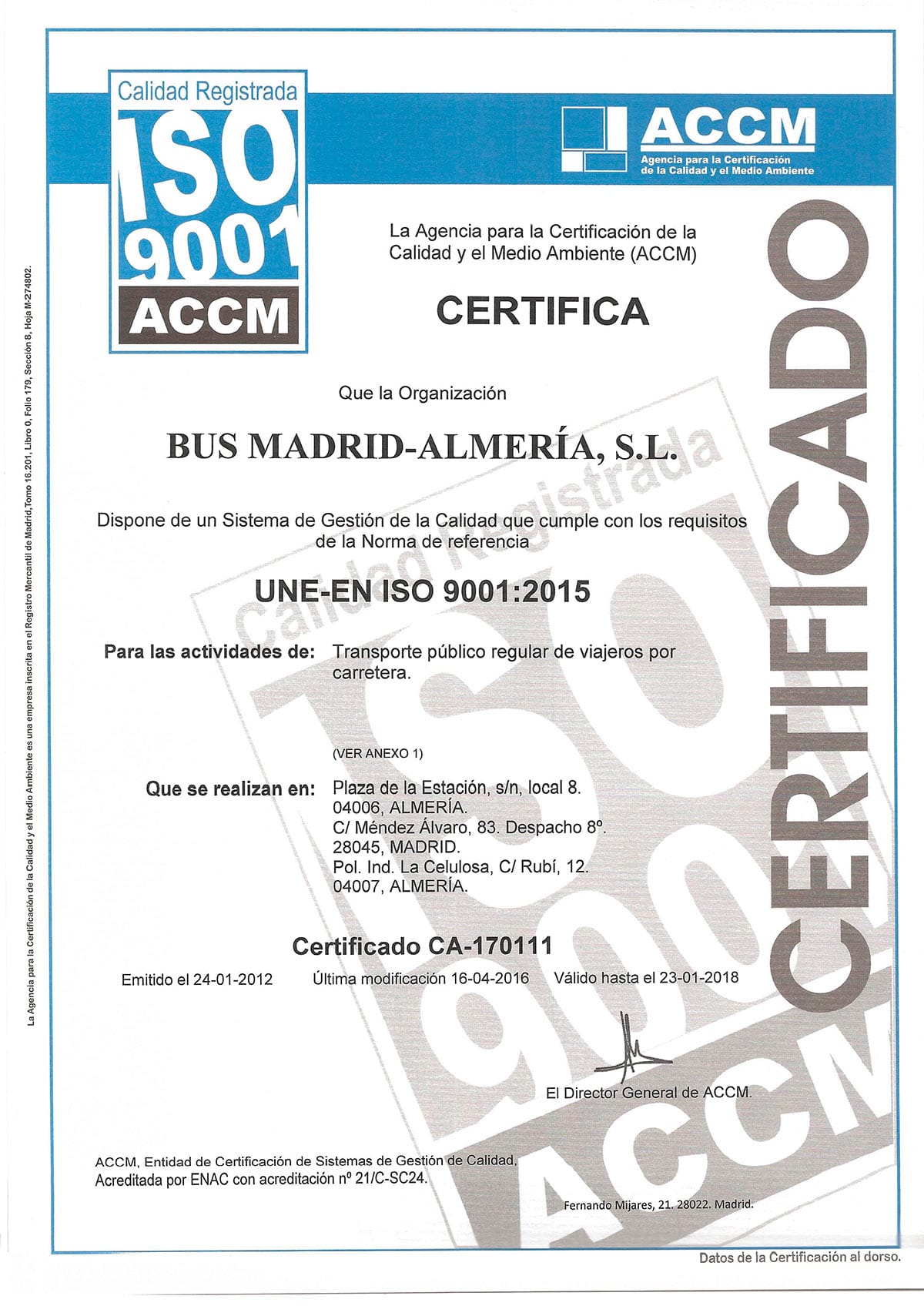 certificacion iso 9001 iso9001
